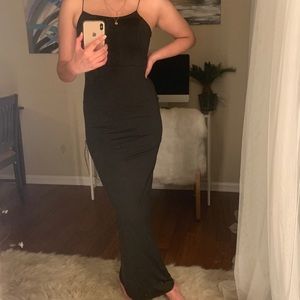 Little Black Maxi Dress